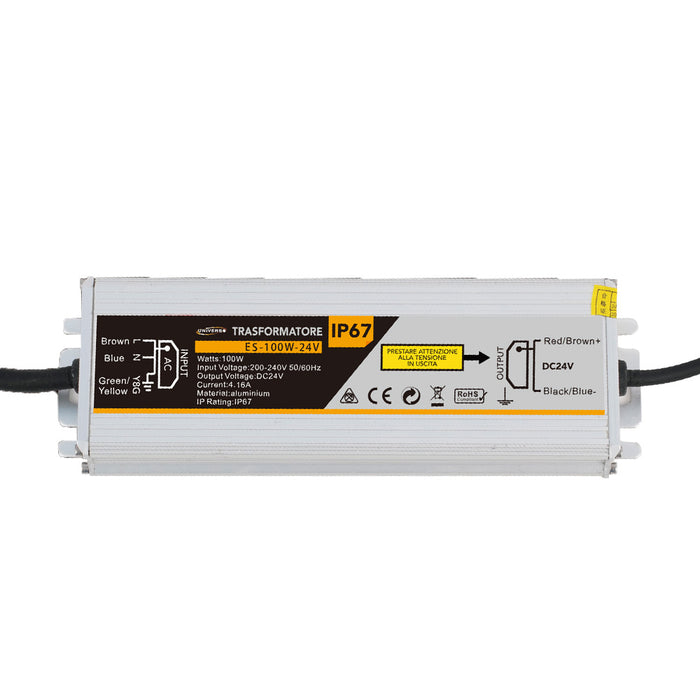 Trasformatore impermeabile 24V ES-100W-24V