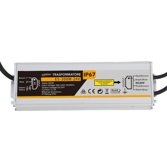 Trasformatore impermeabile 24V ES-300W-24V