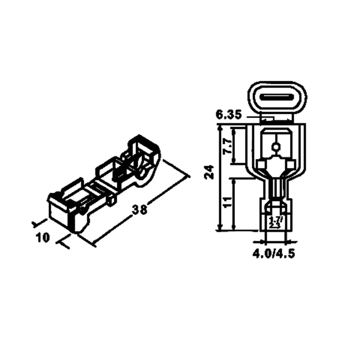 Set di Connettori Elettrici T-tap MD-20