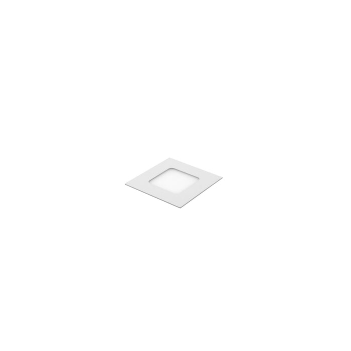 Faretto Led da Incasso 3W Quadrato Slim P-73A
