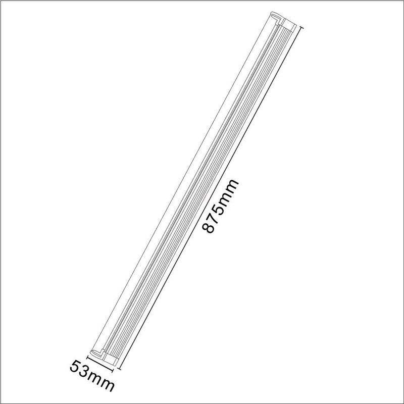 Plafoniera con tubo led T5 T5-18W-OC