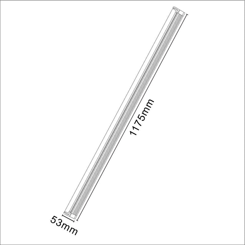 Plafoniera con tubo led T5 T5-24W-OC