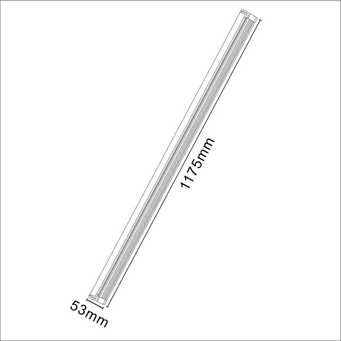 Plafoniera con tubo led T5 T5-120-TF