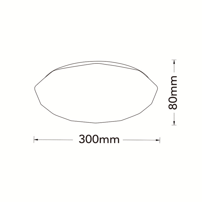 Plafoniera led C02-24-3C