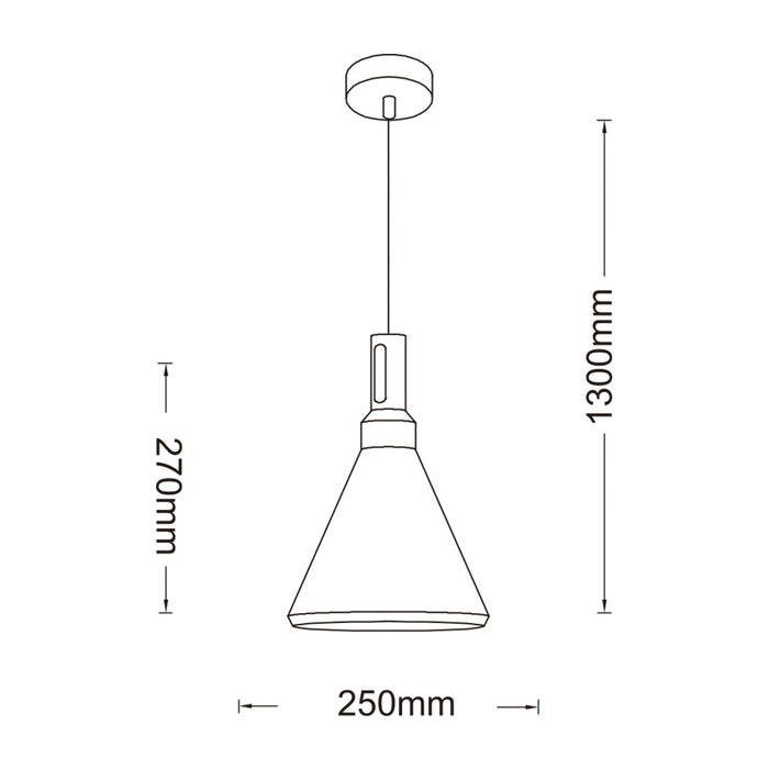 LAMPADARIO E27 A94-N