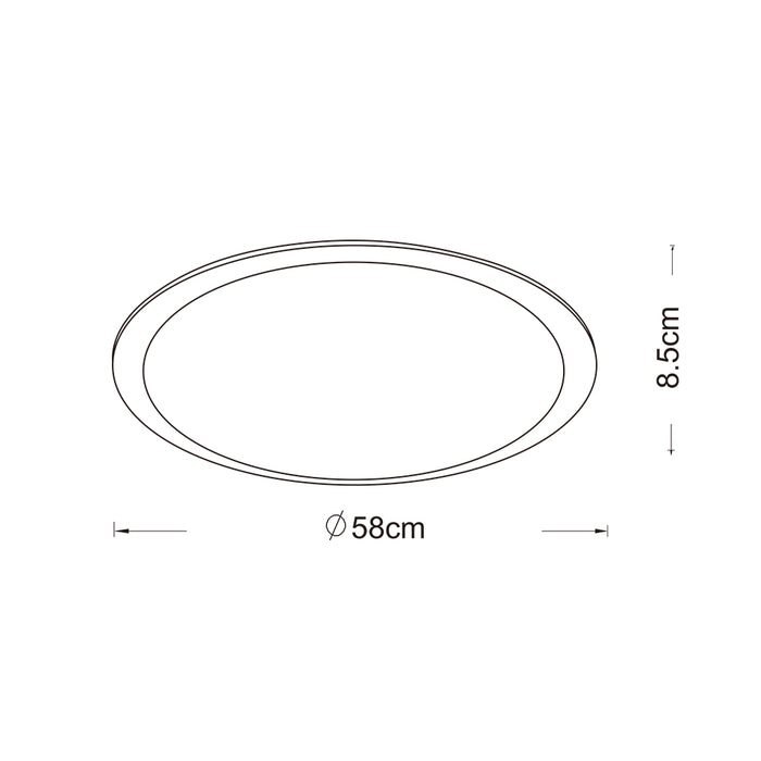 Plafoniera led C04