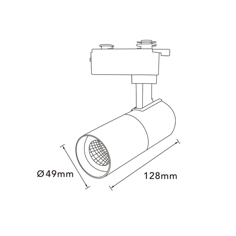 FARETTO LED BINARIO MONOFASE FM-15W-N3C