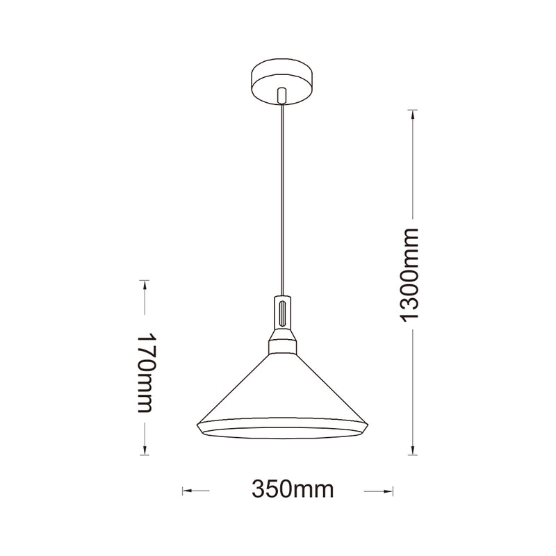 LAMPADARIO E27 A92-N