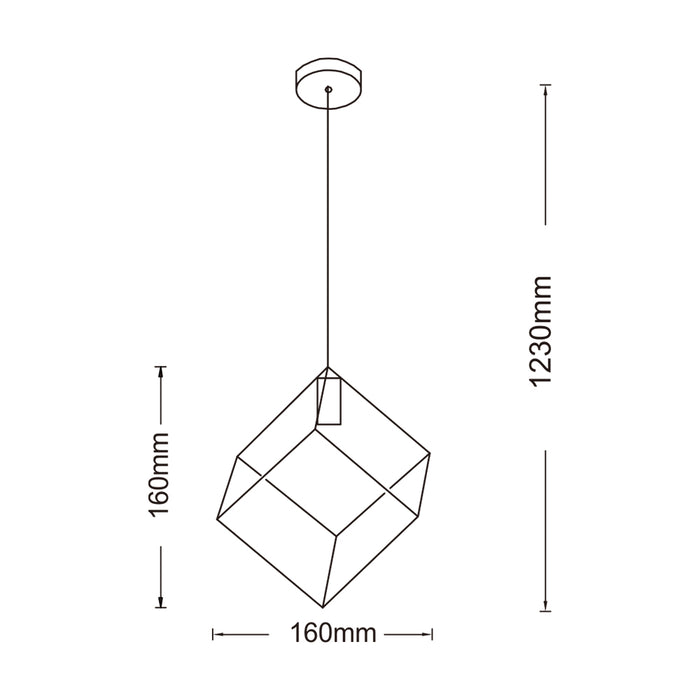 LAMPADARIO E27 A24-B