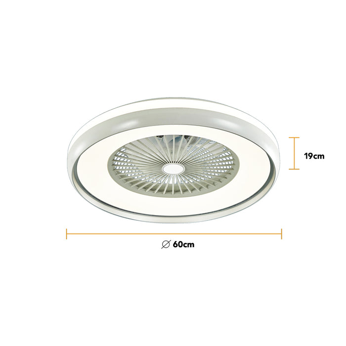 Ventilatore led da soffitto 60006