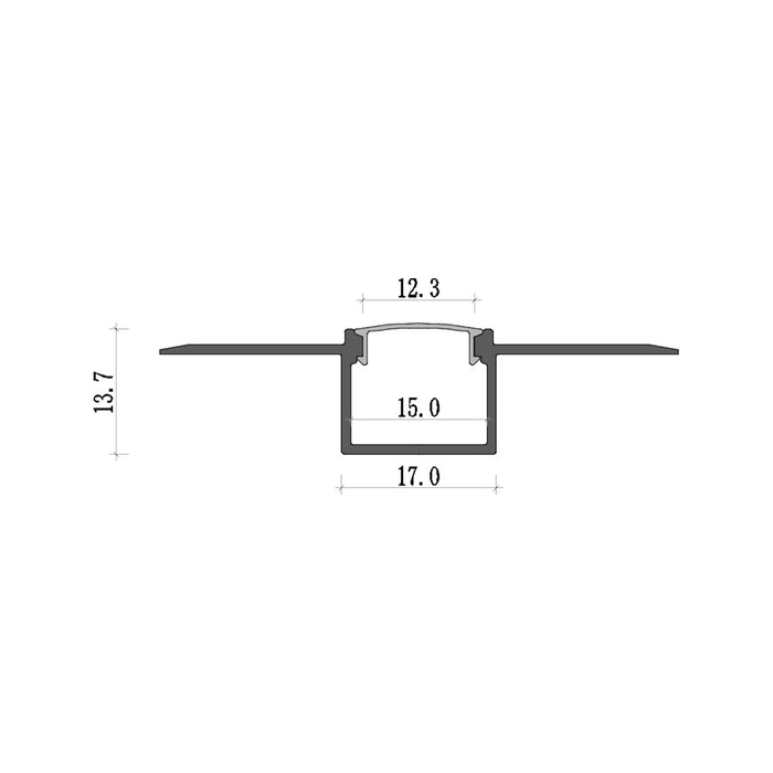 Profili per strisce led AL-31-S