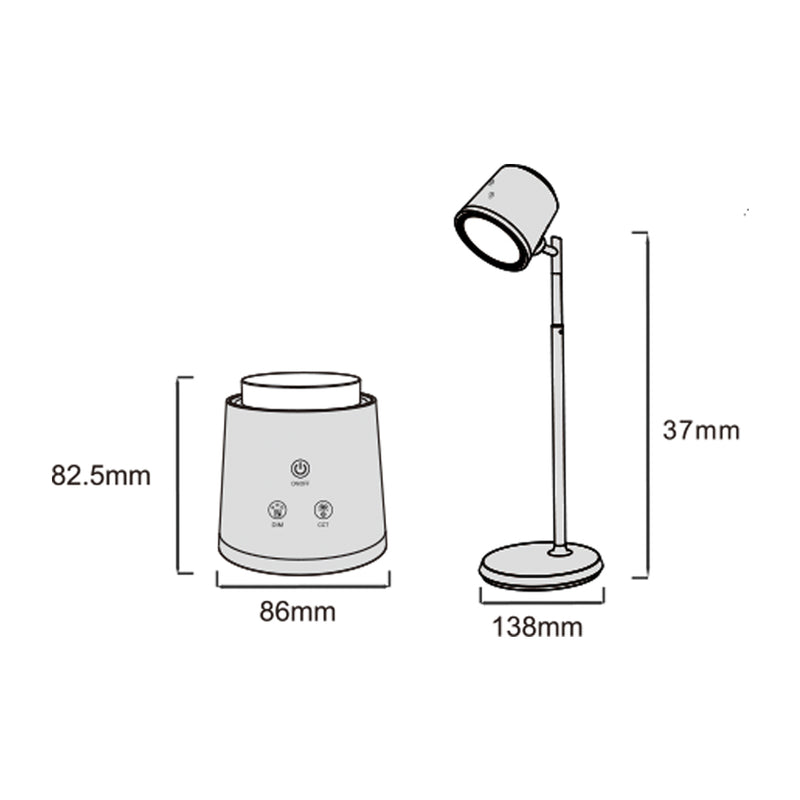 Lampada led da tavolo BL-1005-B