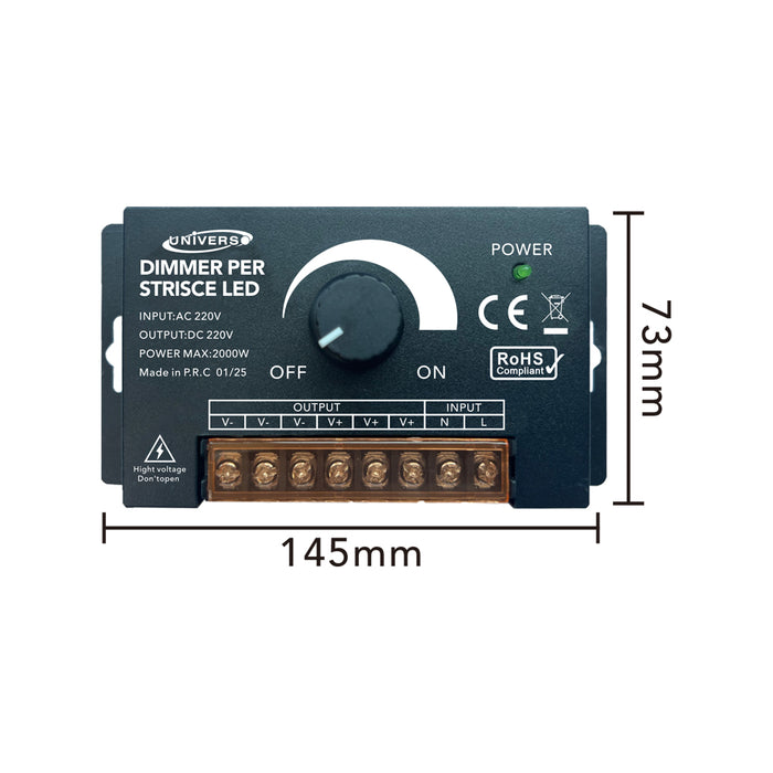 Dimmer per strisce led 220V DM-220V