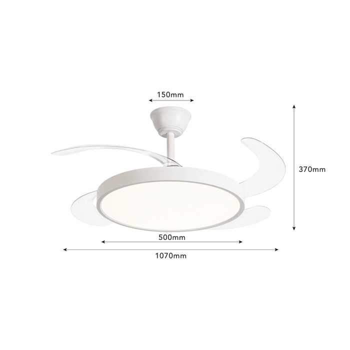 Ventilatore led da soffitto F20014-LP