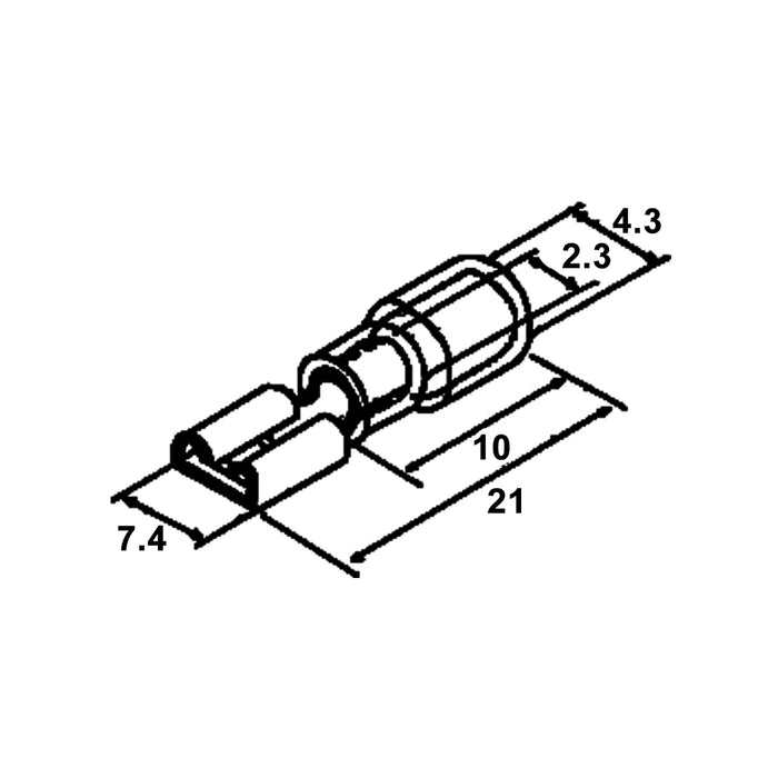 Capicorda preisolati FDD2-250