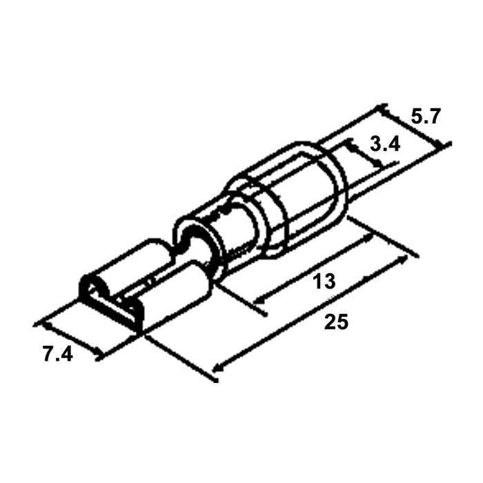 Capicorda preisolati FDD5.5-250