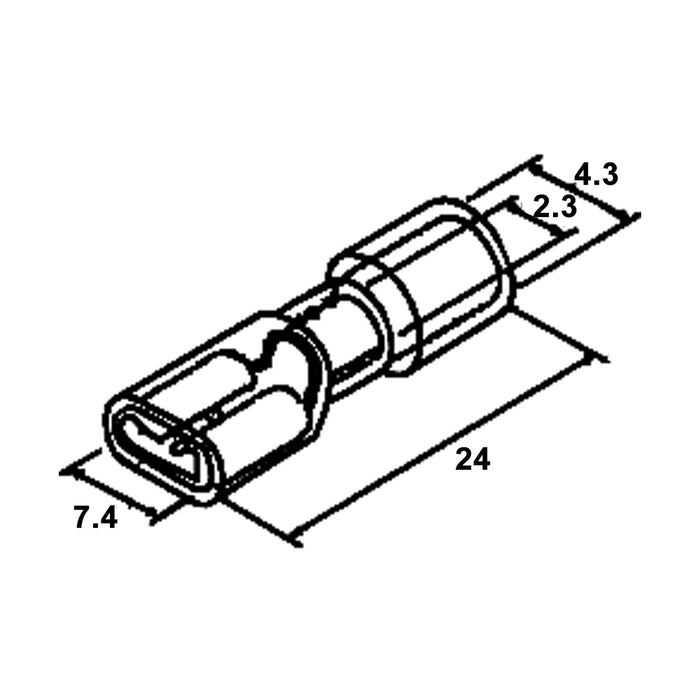 Capicorda preisolati FDFD2-250