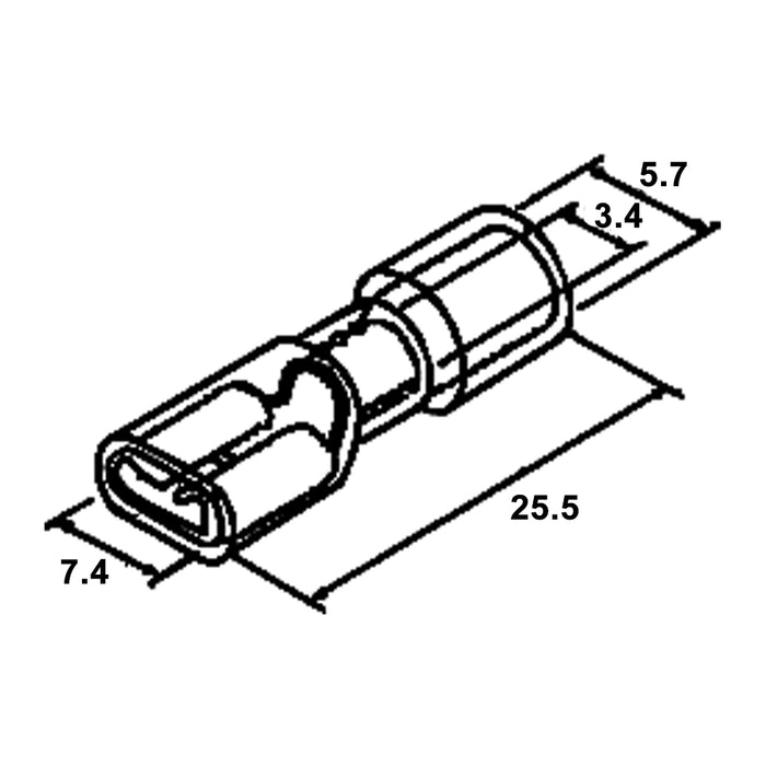 Capicorda preisolati FDFD5.5-250