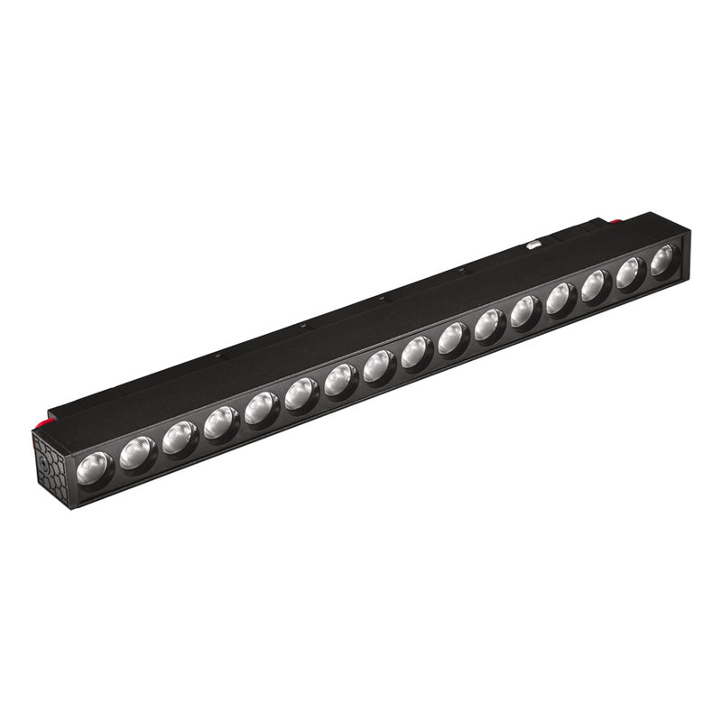 Lampada grigla led magnetico per binario FR-18W-N