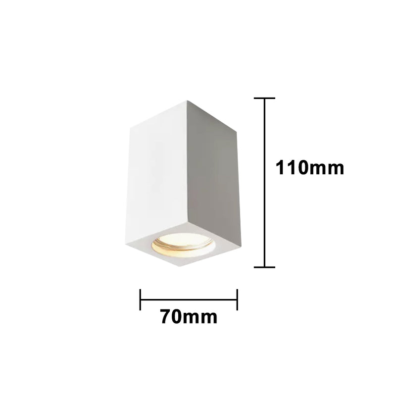 Plafoniera in gesso GU10 GS-C110-Q
