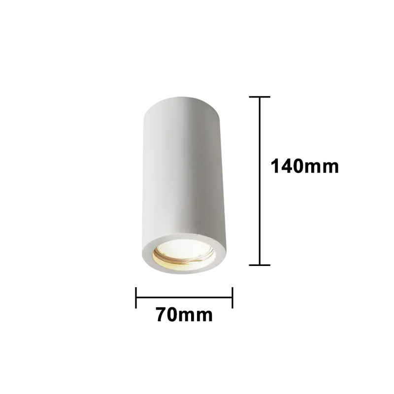 Plafoniera in gesso GU10 GS-C140-T