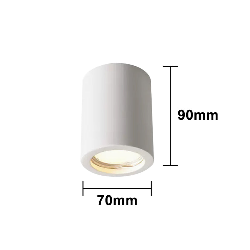 Plafoniera in gesso GU10 GS-C90-T