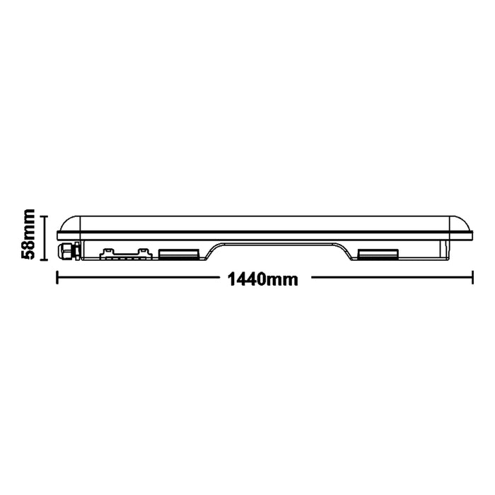 Plafoniera impermeabile LG-15-F