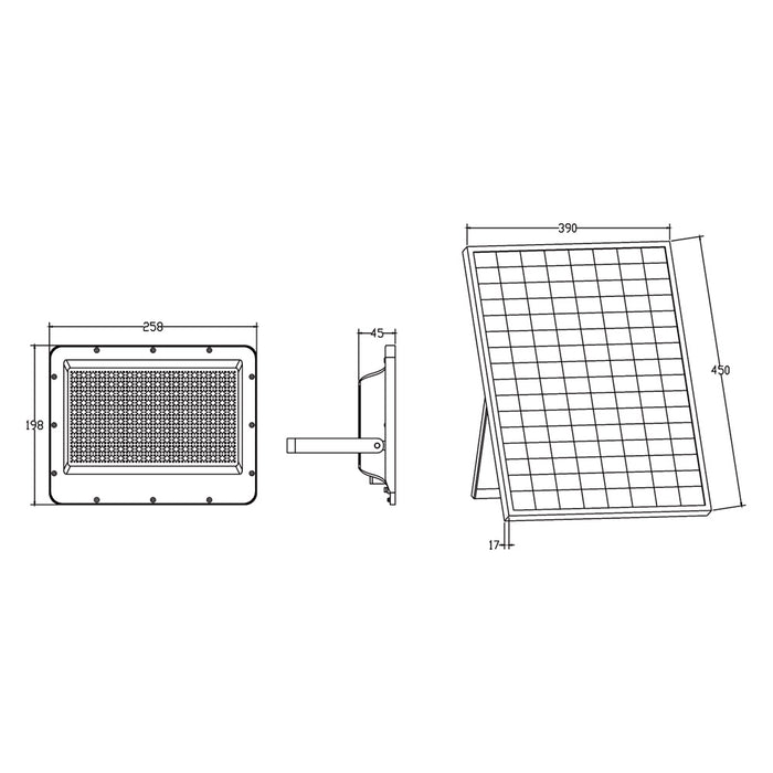 Faretto solare SF319-300-3C
