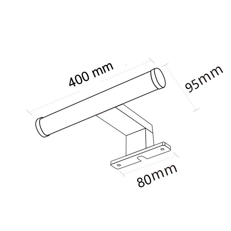LAMPADA LED DA SPECCHIO 6W 400PC-AN