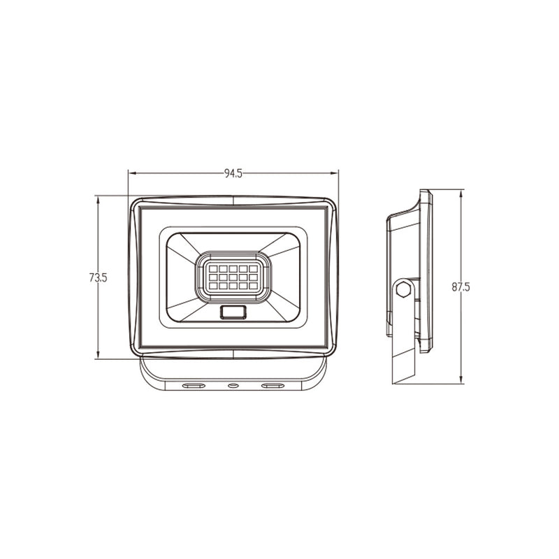 FARETTO LED EK02-10W-BF