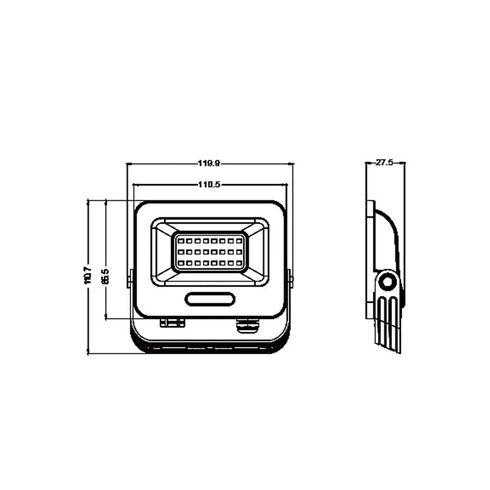 FARETTO LED EK05-20W-NC