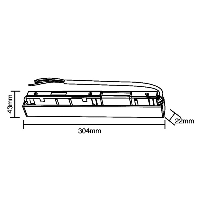 Trasformatore magnetico per binario DY20-200W