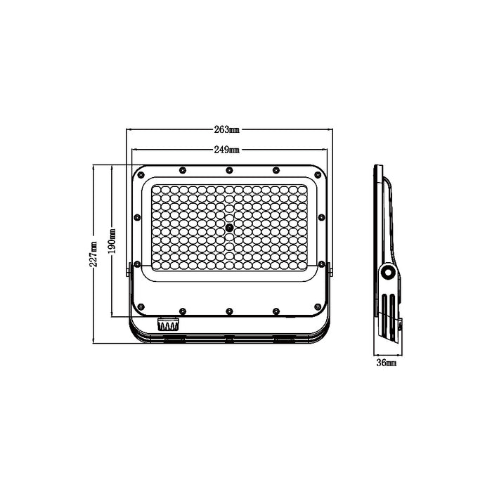 FARETTO LED BK05-100W-B3C