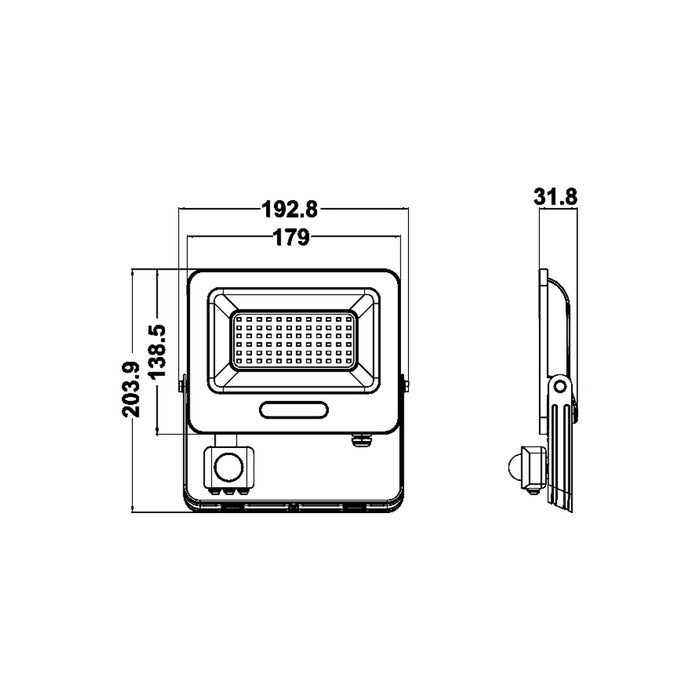 FARETTO LED EK05-SEN-50WF