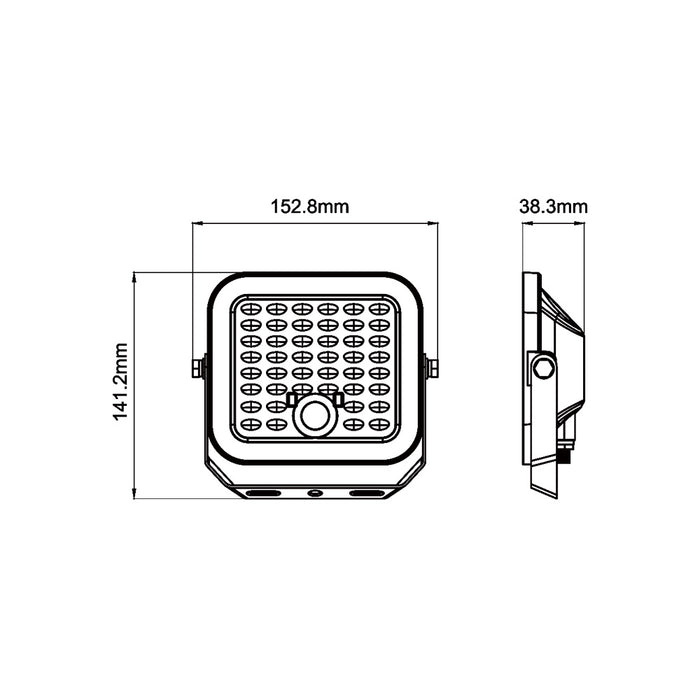 Faretto solare con sensore TK-N140-F