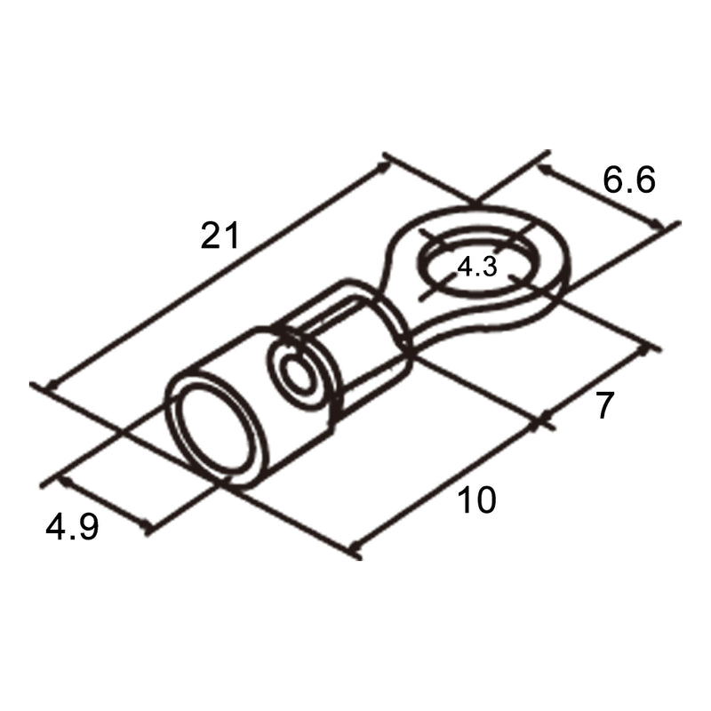 Capicorda preisolati RV2-4-B