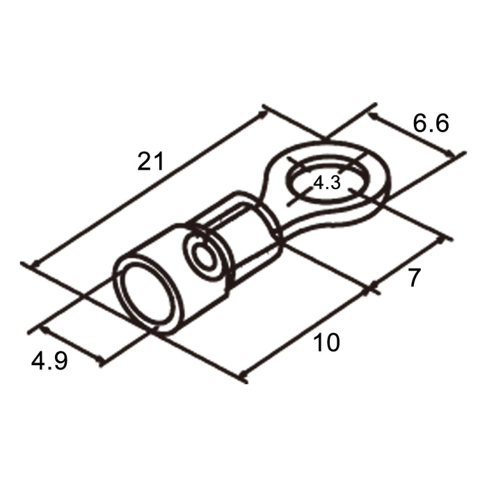 Capicorda preisolati RV2-4-B