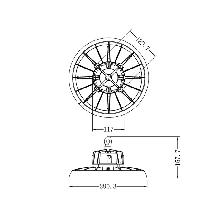 FARETTO LED HB-150W-F