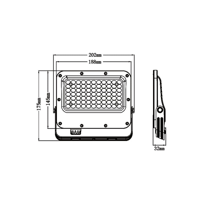 FARETTO LED BK05-50W-B3C