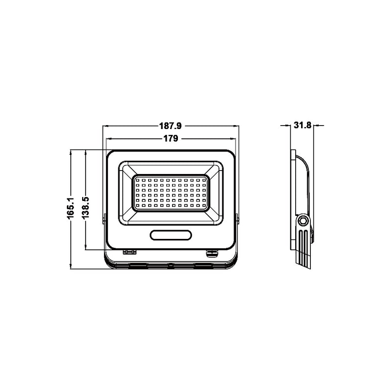 FARETTO LED EK05-50W-NF