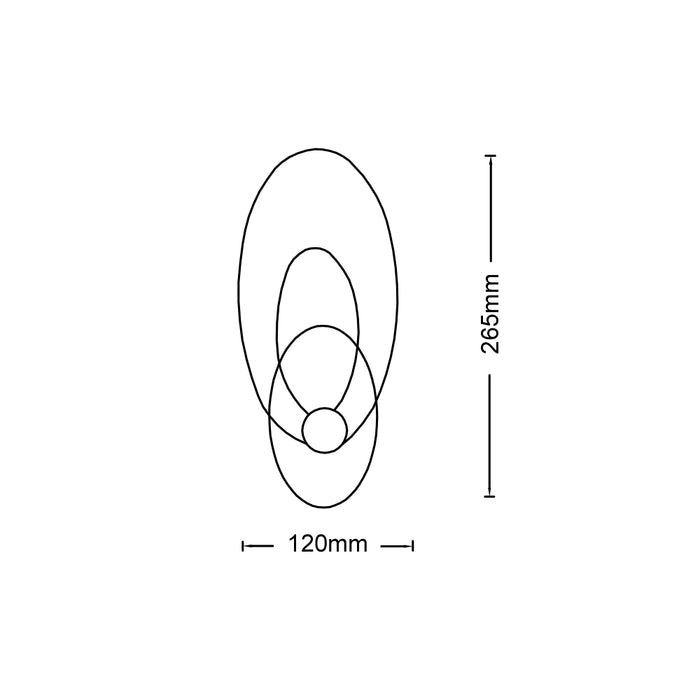 Applique led E25-3C