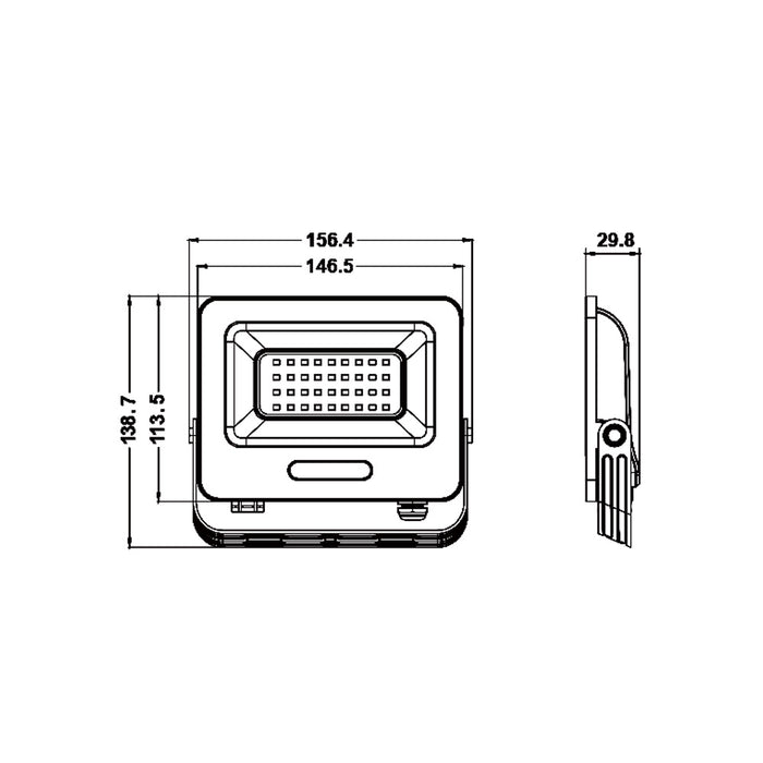 FARETTO LED EK05-30W-NF