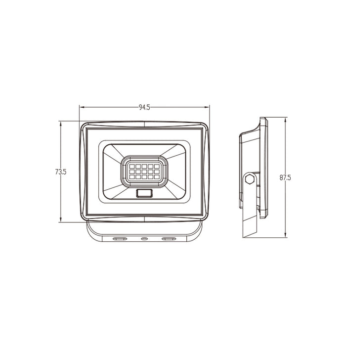 FARETTO LED EK02-10W-BN