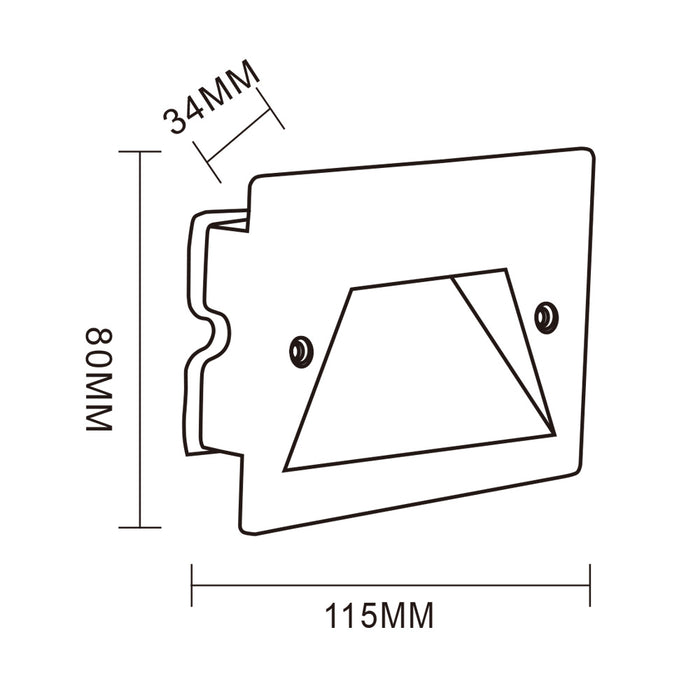 Applique da esterno ES49-NF