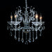 Lampadario Candelabro con Cristalli a Sospensione