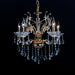 Lampadario Candelabro con Cristalli a Sospensione