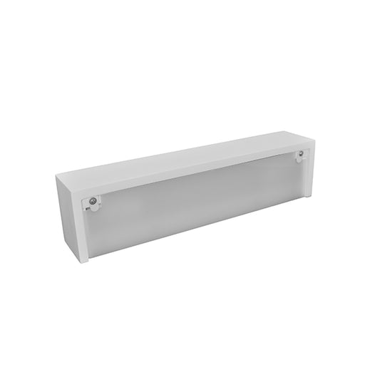 Applique in Gesso Bianco Led a Forma di Rettangolo E14 E06