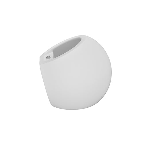 Applique in Gesso Bianco Led a Forma di Sfera G9  E07