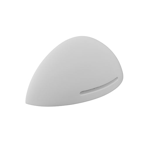 Applique in Gesso Bianco Led Taglio Luce Inferiore R7S E11