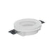 Portafaretto in Gesso Rotondo GS-04